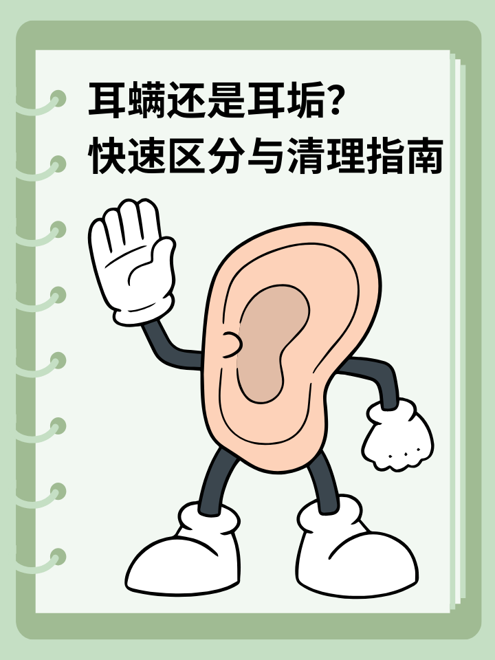 👉耳螨还是耳垢？快速区分与清理指南