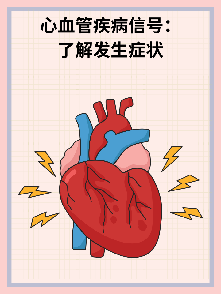 👉心血管疾病信号：了解发生症状