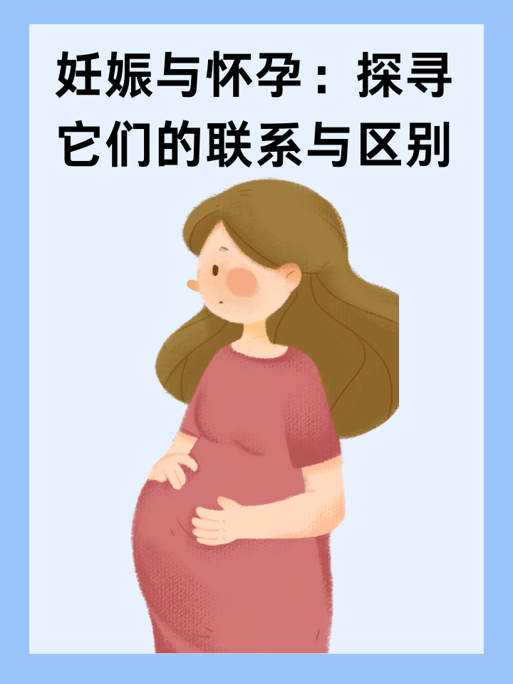 👉妊娠与怀孕：探寻它们的联系与区别