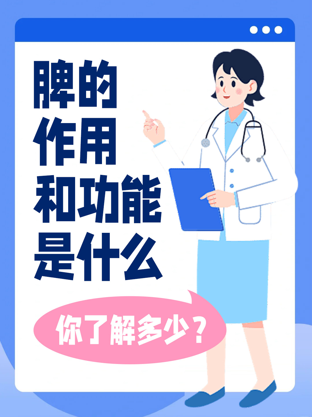 脾的作用和功能是什么，你了解多少？