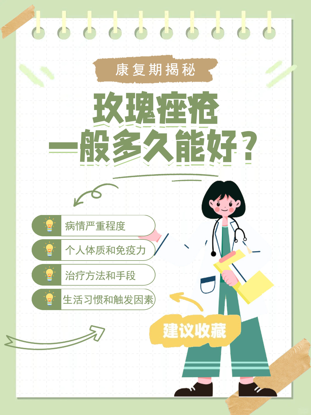 👉康复期揭秘：玫瑰痤疮一般多久能好？