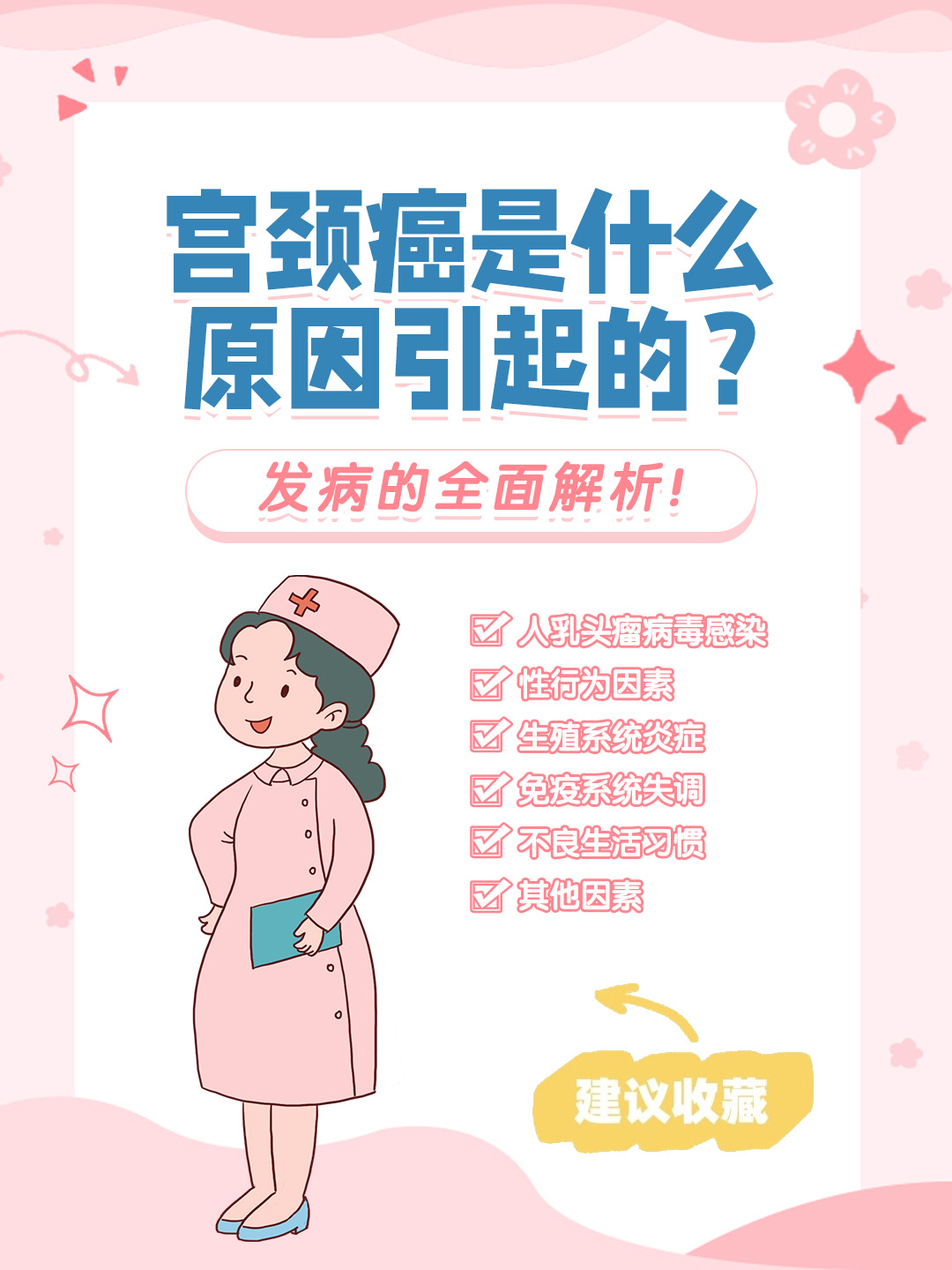 👉宫颈癌是什么原因引起的？发病的全面解析！