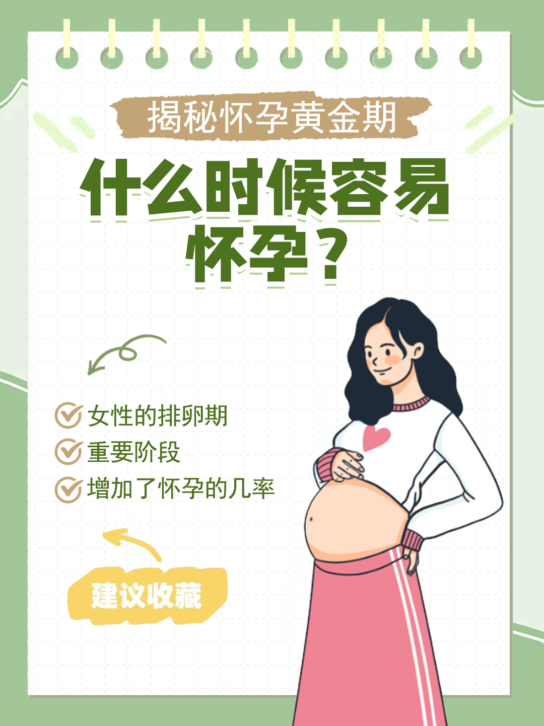 👉揭秘怀孕黄金期：什么时候容易怀孕？