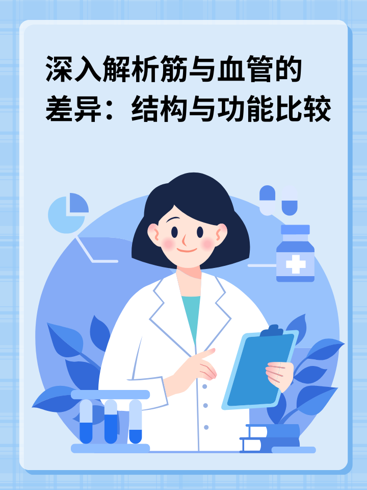 深入解析筋与血管的差异：结构与功能比较