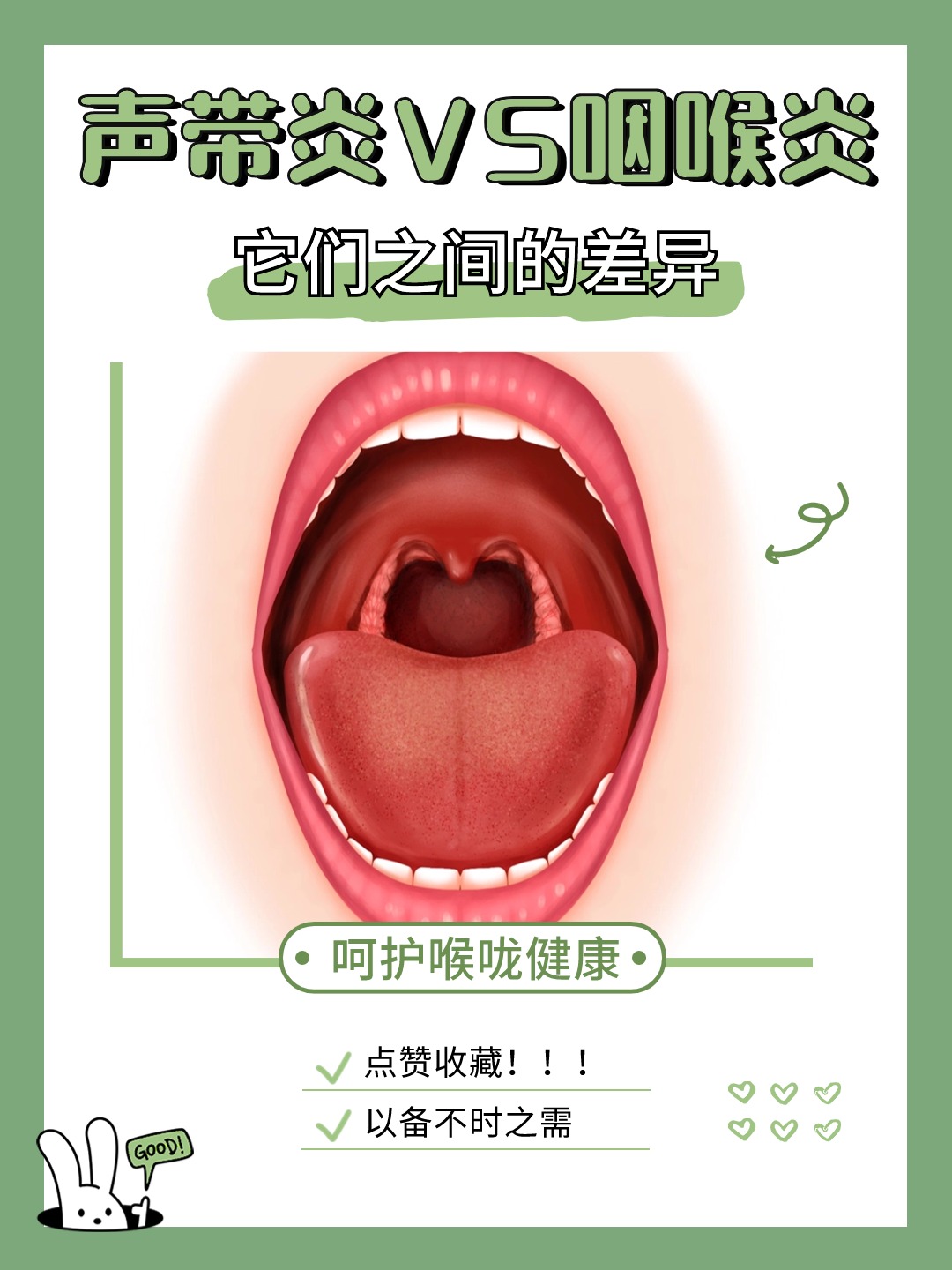 声带炎VS咽喉炎：了解差异，呵护喉咙健康！