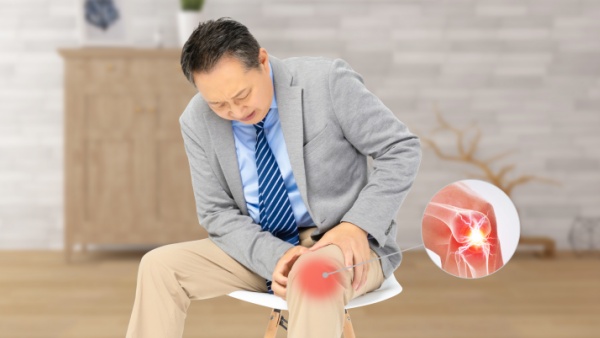 膝关节肿胀怎么治疗​